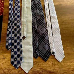 Sweet starter-set of Gucci, Versace, Burberry, Fendi ties